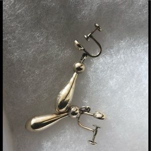 VTG Sterling Screw Back Dangle Earrings❤️